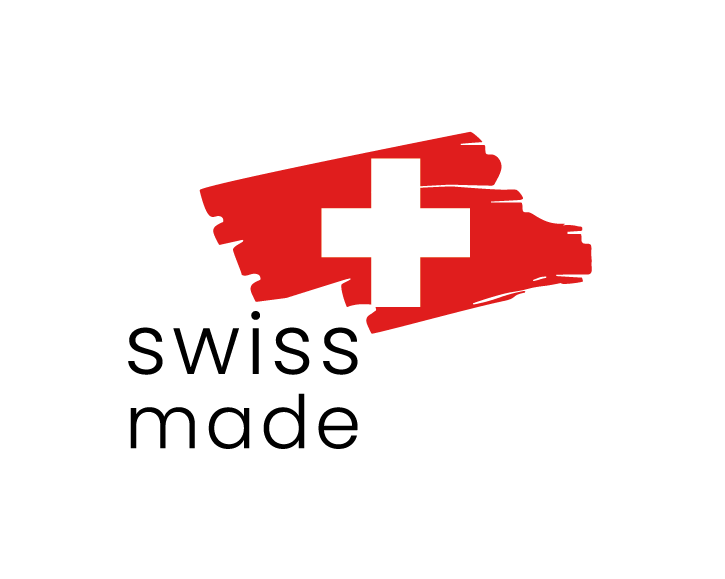 Swiss made badge